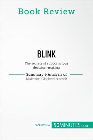 Book cover of Book Review: Blink by Malcolm Gladwell