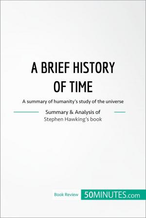 Book cover of Book Review: A Brief History of Time by Stephen Hawking