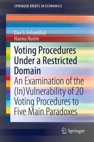 Cover of the book Voting Procedures Under a Restricted Domain by Jan Kozák, Alena Čejchanová, Zdeněk Kukal, Karel Pošmourný
