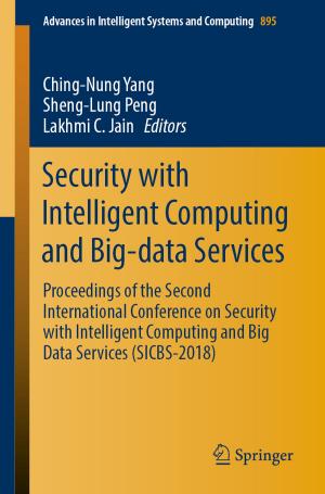 Cover of the book Security with Intelligent Computing and Big-data Services by Rudolf Ahlswede, Vladimir Blinovsky, Holger Boche, Ulrich Krengel, Ahmed Mansour