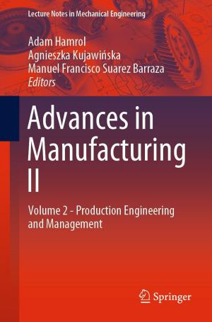 Cover of the book Advances in Manufacturing II by Daniele Giudici