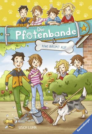 Cover of the book Die Pfotenbande, Band 7: Kiwi räumt auf by Gudrun Pausewang