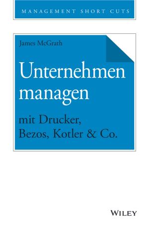 Cover of the book Unternehmen managen mit Drucker, Bezos, Kotler & Co. by David N. Feldman, Steven Dresner