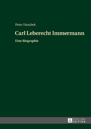 Cover of the book Carl Leberecht Immermann by Katharina Frank