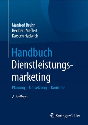 Book cover of Handbuch Dienstleistungsmarketing