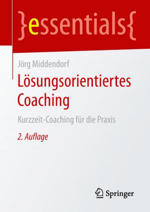 Cover of the book Lösungsorientiertes Coaching by Bernd Kochendörfer, Horst König, Fritz Berner