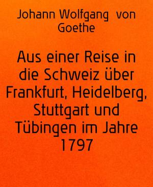 Cover of the book Aus einer Reise in die Schweiz über Frankfurt, Heidelberg, Stuttgart und Tübingen im Jahre 1797 by Carl Einstein