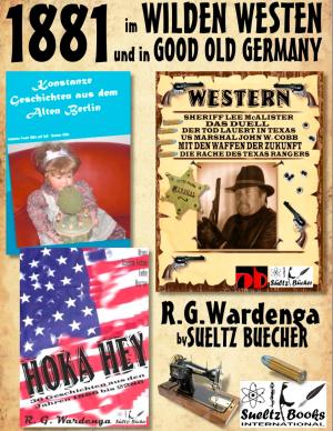 Book cover of 1881 - im WILDEN WESTEN und in GOOD OLD GERMANY - R.G.Wardenga by SUELTZ BUECHER