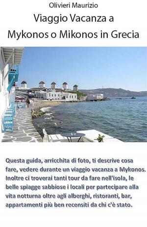 Book cover of Mykonos o Mikonos vacanze in Grecia