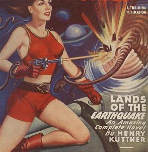 Cover of the book Lands of the Earthquake by Fritz Leiber