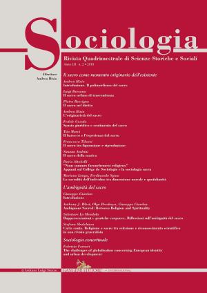 Cover of the book Sociologia n.2/2018 by Fernando Zaparaín, Antonio Álvaro, Salvatore Barba, Jorge Ramos