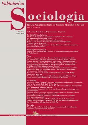 Cover of the book Note sulla sociologia italiana, tra Achille Ardigò e Francesco Alberoni by Petra Bernitsa