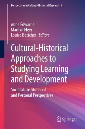 Cover of the book Cultural-Historical Approaches to Studying Learning and Development by 