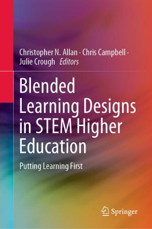 Cover of the book Blended Learning Designs in STEM Higher Education by Zinan Wang