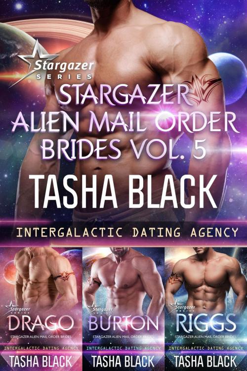 Cover of the book Stargazer Alien Mail Order Brides: Collection #5 (Intergalactic Dating Agency) by Tasha Black, 13th Story Press