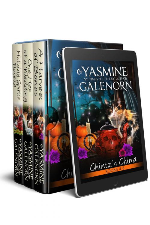 Cover of the book Chintz 'n China, Books 4-6: A Harvest of Bones, One Hex of a Wedding, Holiday Spirits by Yasmine Galenorn, Nightqueen Enterprises LLC
