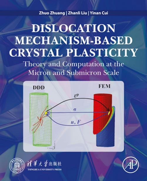 Cover of the book Dislocation Mechanism-Based Crystal Plasticity by Zhuo Zhuang, Zhanli Liu, Yinan Cui, Elsevier Science