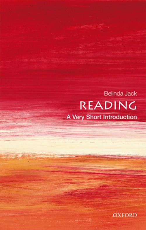Cover of the book Reading: A Very Short Introduction by Belinda Jack, OUP Oxford