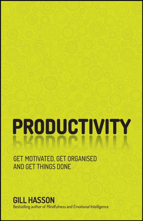 Cover of the book Productivity by Gill Hasson, Wiley