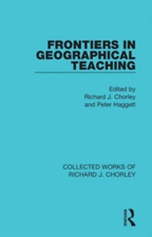 Cover of the book Frontiers in Geographical Teaching by , Taylor and Francis