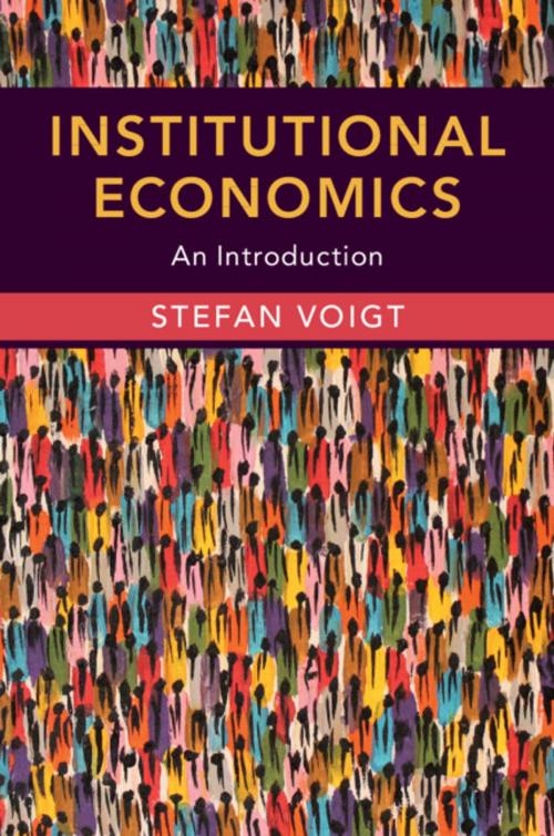 Cover of the book Institutional Economics by Stefan Voigt, Cambridge University Press