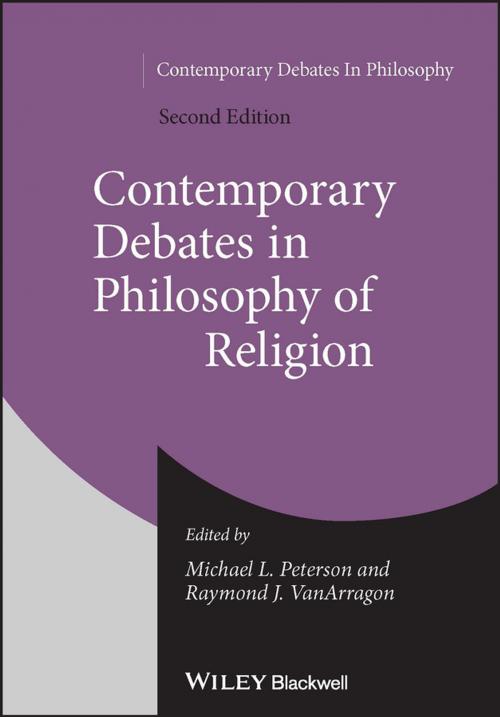 Cover of the book Contemporary Debates in Philosophy of Religion by , Wiley