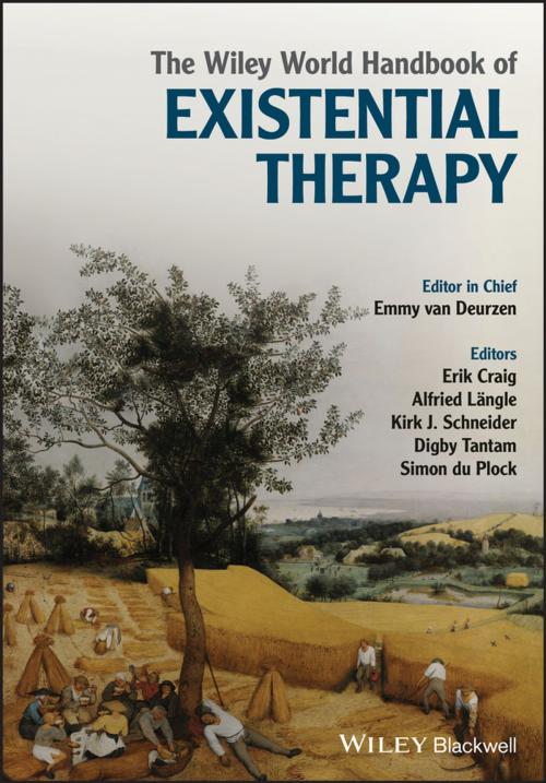 Cover of the book The Wiley World Handbook of Existential Therapy by Emmy van Deurzen, Wiley