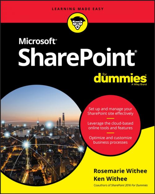 Cover of the book SharePoint For Dummies by Ken Withee, Rosemarie Withee, Wiley