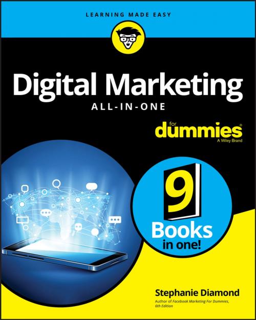 Cover of the book Digital Marketing All-In-One For Dummies by Stephanie Diamond, Wiley
