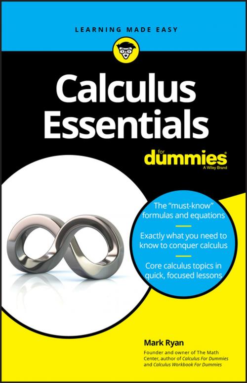 Cover of the book Calculus Essentials For Dummies by Mark Ryan, Wiley