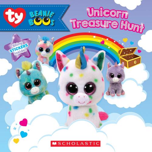 Cover of the book Unicorn Treasure Hunt (Beanie Boos Storybook) by Meredith Rusu, Scholastic Inc.