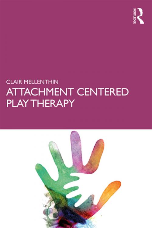 Cover of the book Attachment Centered Play Therapy by Clair Mellenthin, Taylor and Francis