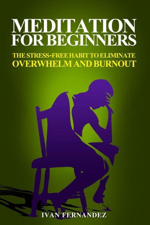 Cover of the book Meditation for Beginners: The Stress-Free Habit to Eliminate Overwhelm and Burnout by Ivan Fernandez, Ivan Fernandez