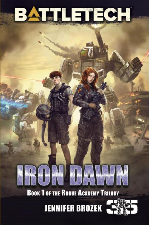 Cover of the book BattleTech: Iron Dawn (Book 1 of the Rogue Academy Trilogy) by Jennifer Brozek, Catalyst Game Labs
