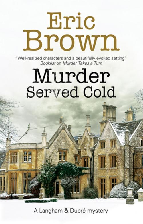 Cover of the book Murder Served Cold by Eric Brown, Severn House Publishers