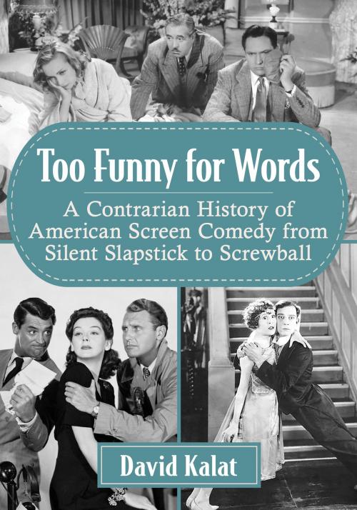Cover of the book Too Funny for Words by David Kalat, McFarland & Company, Inc., Publishers