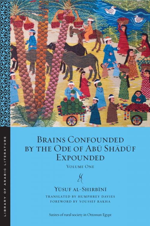 Cover of the book Brains Confounded by the Ode of Abu Shaduf Expounded by Yusuf al-Shirbini, NYU Press