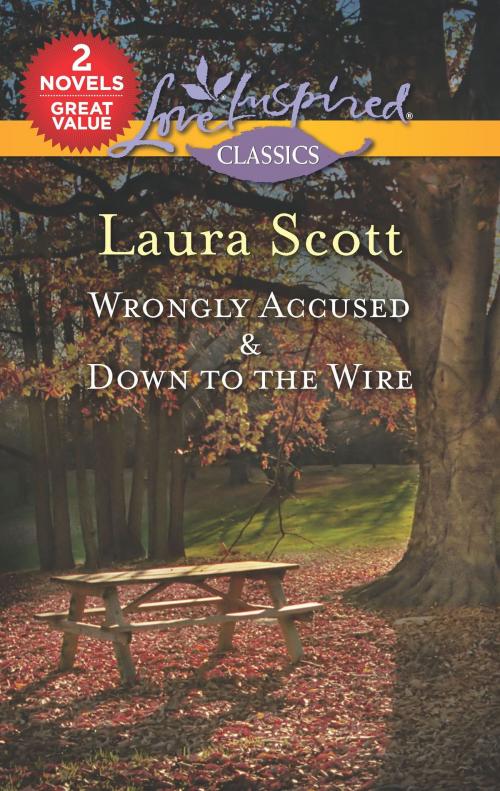 Cover of the book Wrongly Accused & Down to the Wire by Laura Scott, Harlequin