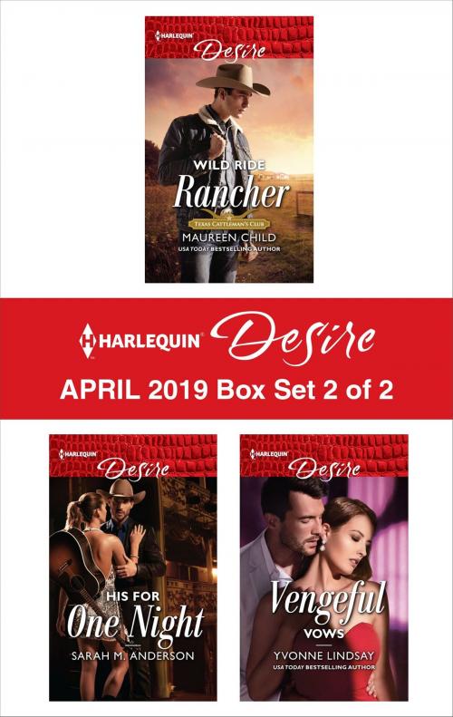 Cover of the book Harlequin Desire April 2019 - Box Set 2 of 2 by Maureen Child, Sarah M. Anderson, Yvonne Lindsay, Harlequin