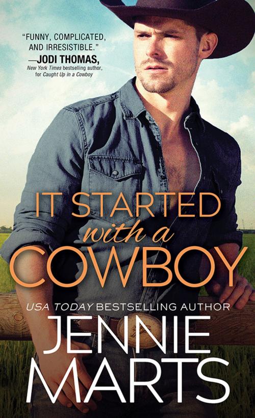 Cover of the book It Started with a Cowboy by Jennie Marts, Sourcebooks