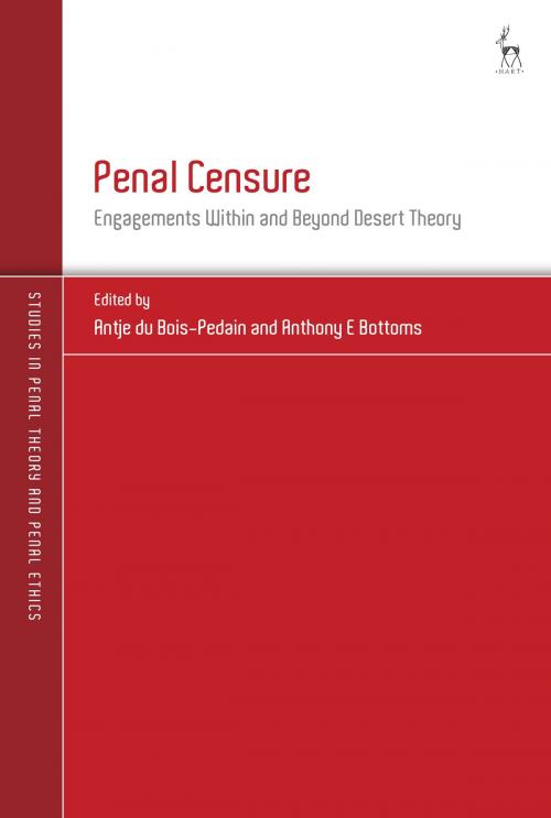 Cover of the book Penal Censure by , Bloomsbury Publishing