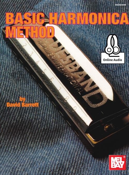 Cover of the book Basic Harmonica Method by David Barrett, Mel Bay Publications, Inc.