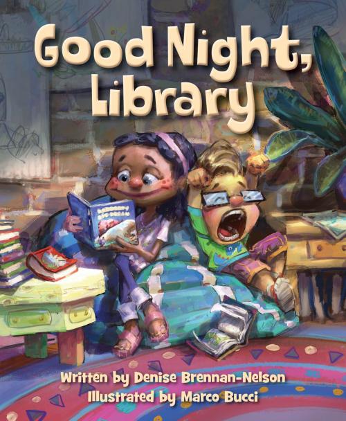 Cover of the book Good Night, Library by Denise Brennan-Nelson, Sleeping Bear Press