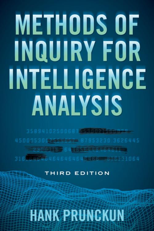 Cover of the book Methods of Inquiry for Intelligence Analysis by Hank Prunckun, Rowman & Littlefield Publishers