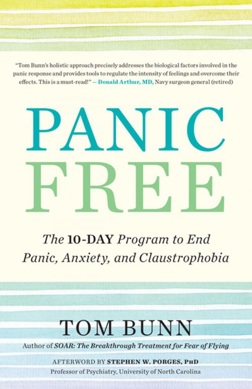 Cover of the book Panic Free by Tom Bunn, Stephen W. Porges, PhD, New World Library