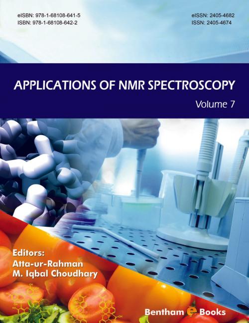 Cover of the book Applications of NMR Spectroscopy Volume 7 by Atta-ur-Rahman, M. Iqbal Choudhary, Bentham Science Publishers
