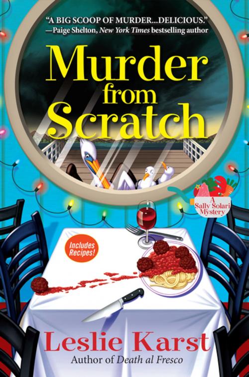 Cover of the book Murder from Scratch by Leslie Karst, Crooked Lane Books