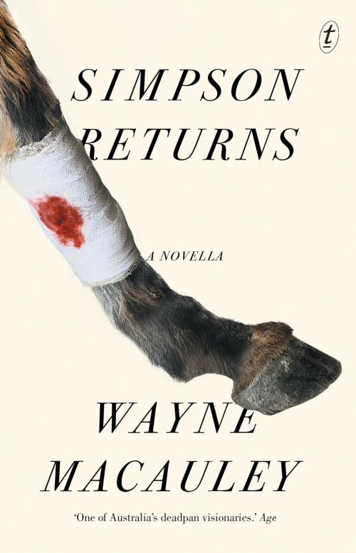 Cover of the book Simpson Returns by Wayne Macauley, The Text Publishing Company