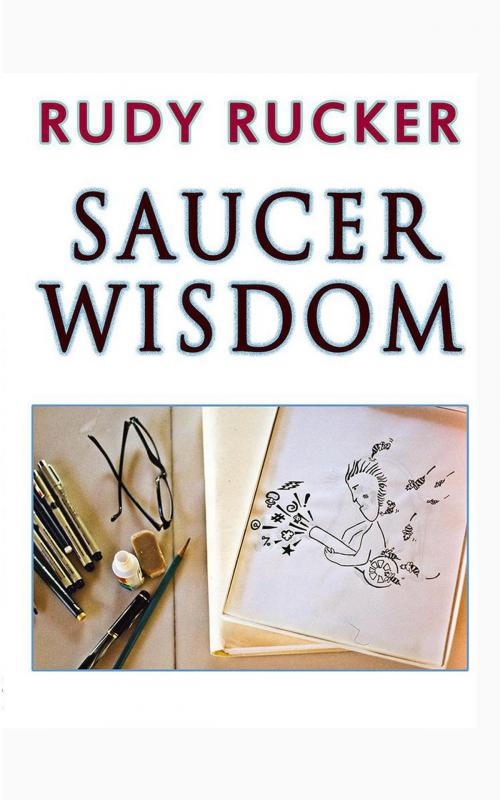 Cover of the book Saucer Wisdom by Rudy Rucker, Transreal Books