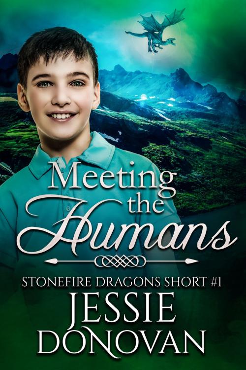 Cover of the book Meeting the Humans by Jessie Donovan, Mythical Lake Press, LLC